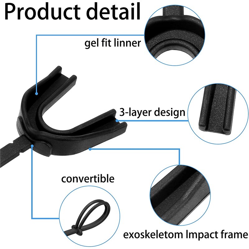East of Frederick Multi-Sport Mouthguard – Strapped Protection System