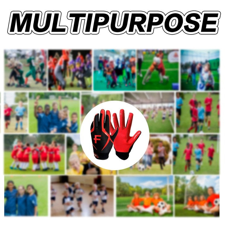 East of Frederick Multi-Sport Grip Gloves – Youth & Adult Receiver System