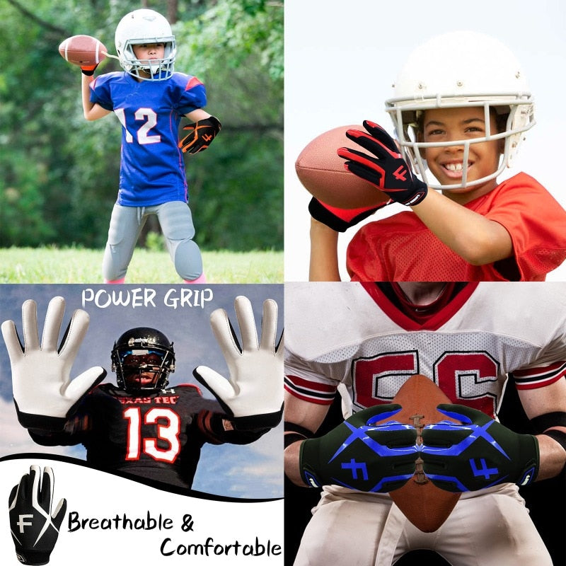East of Frederick Multi-Sport Grip Gloves – Youth & Adult Receiver System