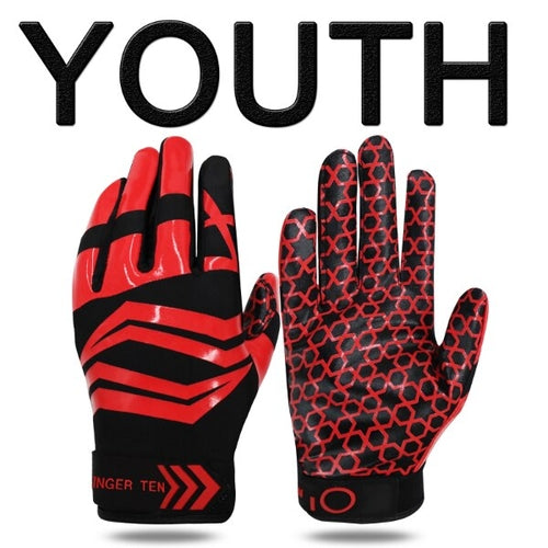 East of Frederick Youth Quarterback Command Gloves – Pro 3.0 System