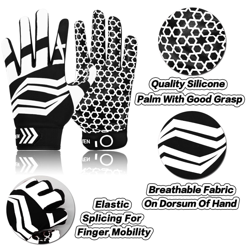 East of Frederick Youth Quarterback Command Gloves – Pro 3.0 System