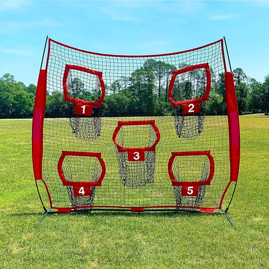 East of Frederick QB Precision Target Net – 5-Pocket Accuracy System